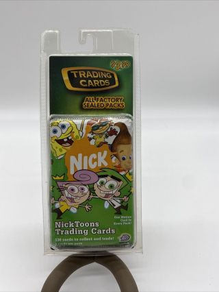Nicktoons Trading Cards Booster Packs 5 Cards - Comes With 2 Packs
