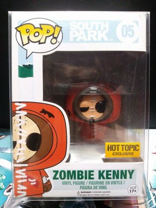 Funko Pop South Park - Zombie Kenny 05 Hot Topic Exclusive W/pop Shield