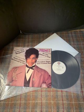Prince Controversy Lp Warner Bros.  Bsk 3601 W/ Poster Insert Wow
