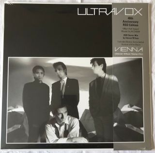 Ultravox - Vienna - Rsd 2021 2 X Clear Vinyl Lp