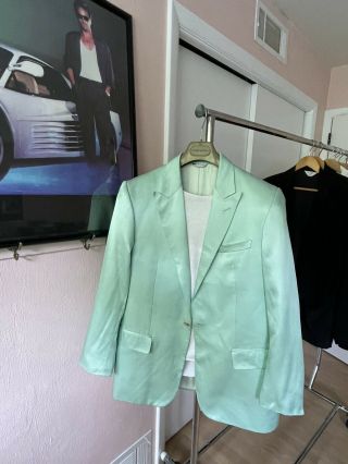 Vintage 80’s Gianni Versace Couture Blazer Sports Jacket Miami Vice Don Johnson