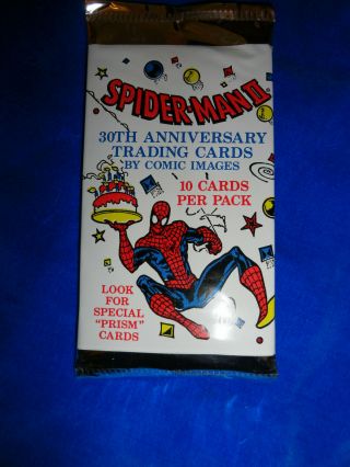 1992 Comic Images Spider - Man Ii - 30th Anniversary Pack
