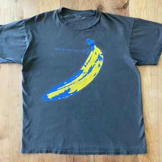 Vintage 1993 Velvet Underground Concert Tour T - Shirt Andy Warhol Lou Reed Large
