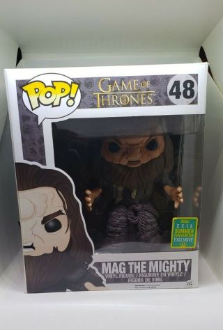 Funko Pop Game Of Thrones Mag The Mighty 48 2016 Summer Conv.  Exclusive
