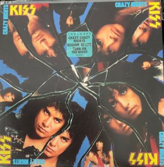 Kiss - Crazy Nights - 1987 Polygram 832 - 626 - 1 Vinyl - Mega Rare - Promo