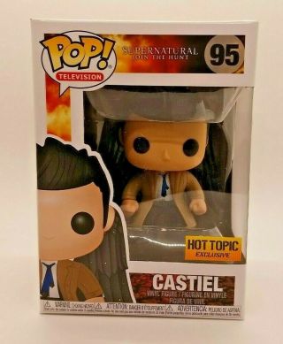 Funko Pop Supernatural Castiel With Wings 95 Hot Topic