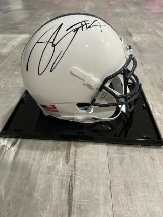 Journey Brown Penn State Nittany Lions Autographed Signed Mini - Helmet