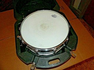 Vintage Ludwig Usa Make Rocker Elite Snare 6.  5x14 W/skb Case & Stand