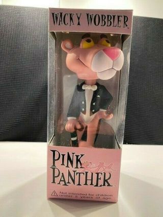 Funko Pink Panther Wacky Wobbler Bobblehead - 2001,  Box/displayed