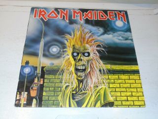 Iron Maiden - Iron Maiden - 1985 Uk Fame Issue Of The 1980 8 - Track Vinyl Lp.