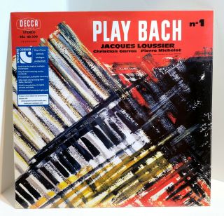 Jacques Loussier Trio Play Bach No.  1 180 - Gram Vinyl Lp Speakers Corner