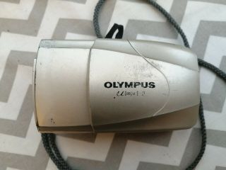 [tested] Vintage Olympus Mju Ii Stylus Epic 35mm Point & Shoot 35mm F2.  8 Camera