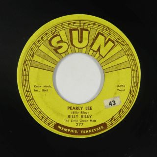 Rockabilly 45 - Billy Riley - Red Hot/Pearly Lee - Sun - mp3 2