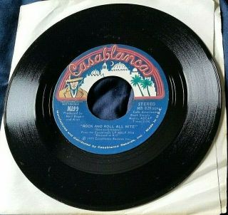 Kiss - Rock And Roll All Nite (mono/stereo) Promo 45 Casablanca/us,  1975 Vg,