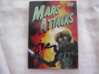 1994 Topps Mars Attacks Archives 0 Card Signed Zina Saunders Art