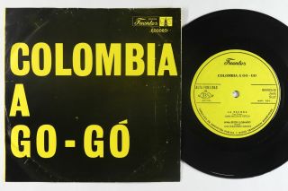 Garage Surf Latin Ep - V/a - Colombia A Go - Go - Fuentes Colombia - Vg,  Obscure