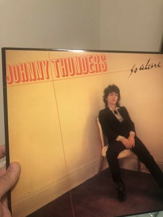 Johnny Thunders: So Alone Yellow Vinyl Drastic Plastic Reissue Nm