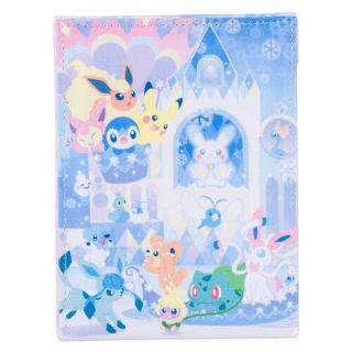 Pokemon Center Christmas 2016 Snowseason Pikachu Folding Stand Mirror Bulbasaur