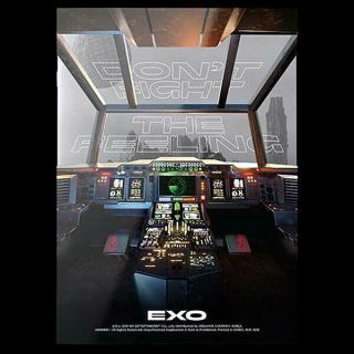 Exo Don’t Fight The Feeling Album Photo Book Ver.  1 Cd,  Poster,  2 Book,  8 Card,  Gift