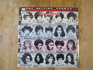 The Rolling Stones - Some Girls - - In Shrink,  1978 (re Issue)
