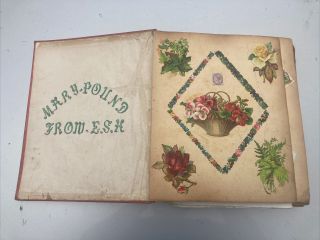 Victorian And Later Scrap Book