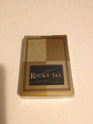 RICKY JAY Playing Cards On The Stem Magic Magician 2