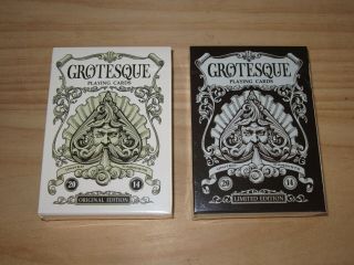 Grotesque,  Limited Playing Cards By Lotrek Oath - Limited,  Rare,  Uc 2014