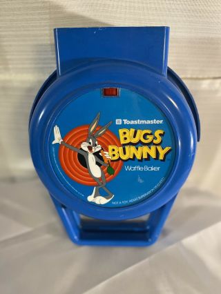 Vintage 1991 Looney Tunes Bugs Bunny Waffle Maker Toastmaster Baker