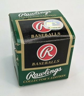 Official 2000 World Series Edition Rawlings Baseball With Opened Box