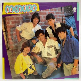 Menudo S/t Vinyl Lp Album 1985 Rca Records Afl1 - 5420 Vg,  /vg,  Ricky Martin