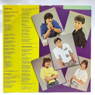 Menudo S/T Vinyl LP Album 1985 RCA Records AFL1 - 5420 VG,  /VG,  Ricky Martin 2