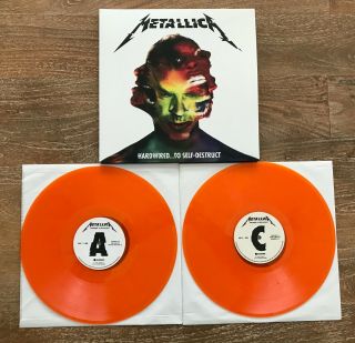 Metallica - Hardwired To Self - Destruct - Walmart Exclusive - Flame Orange 2xlp