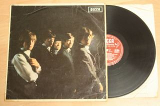 Rolling Stones With Brian Jones Debut 1964 Uk Mono Unboxed Red Decca