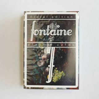 Fontaine Futures Floral Playing Cards Deck