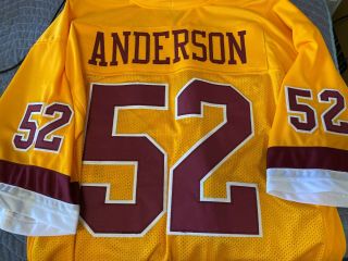 Washington Redskins Ryan Anderson Color Rush Gold Jersey Size 3x One Of A Kind