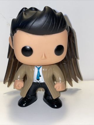 Funko Pop Television 95 Supernatural Castiel With Wings Figure Hot Topic