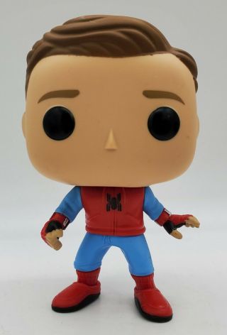 Funko Pop Spider - Man Homecoming Homemade Suit Unmasked 223 (walmart Exclusive)