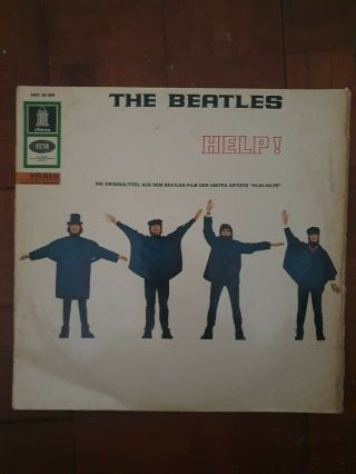Help By The Beatles.  Smo 84008.  1966 German Odeon Stereo Pressing