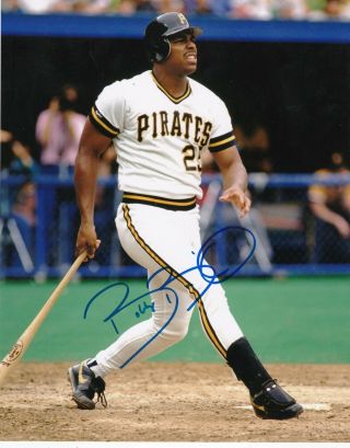 Bobby Bonilla Pittsburgh Pirates Action Signed 8x10
