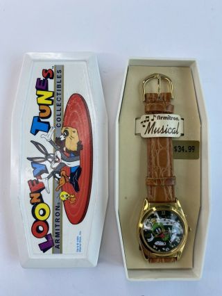 Armitron Musical Marvin The Martian Looney Tunes Watch