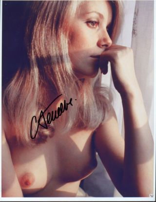 Vintage Nude Autographed Photo Catherine Deneuve / Actress Authentic Hand Signed