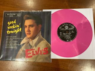 Elvis Presley Mega Rare 10 Inch Lp/ Good Rockin’ Tonight/ Rca 130.  252