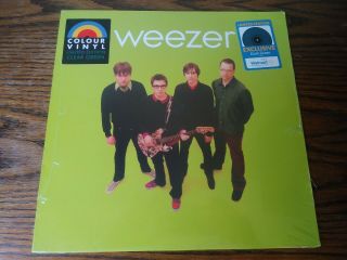 Weezer Green Album Wal - Mart Exclusive Limited Edition Dark Green Lp New/sealed