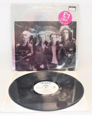 Queen (freddie Mercury) ‘the Game’ 1980 Vinyl Lp In Foil/mirror Cover - G23