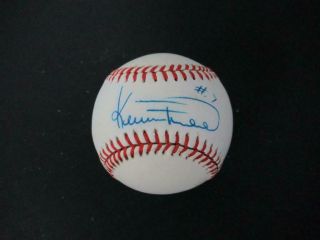 Kevin Mitchell Signed Baseball Autograph Auto Psa/dna Ah44721