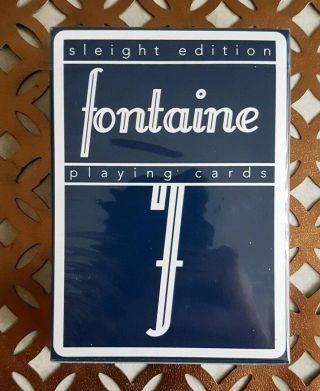 Fontaine Sleight Playing Cards Limited Edition & Cardistry Rare Deck