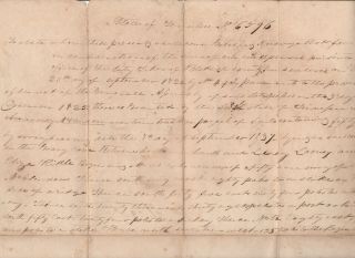 1839 - Tennessee Land Grant - Signed By 8th Governor Of Tennessee - Newton Cannon