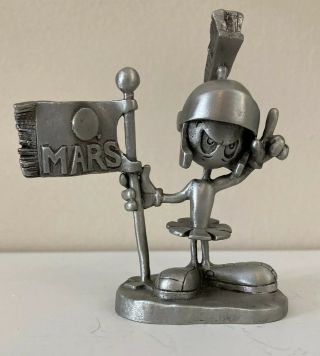 Marvin The Martian Pewter Figurine,  Rawcliffe (1997) Looney Tunes,  Vintage