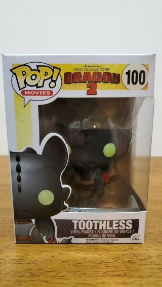 Funko Pop Toothless - How To Train Your Dragon - 100 - Vinyl Figure