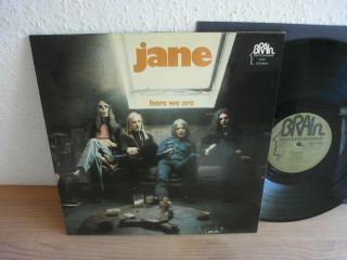 Jane Here We Are 1973 Lp German Krautrock Monster
